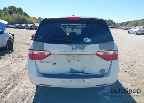 2012 Honda Odyssey Ex-L from USA, damaged, VIN 5FNRL5H60CB079308